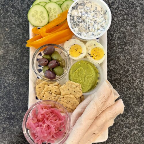 Hormone-Balancing Snack Plate (Adult Lunchables)
