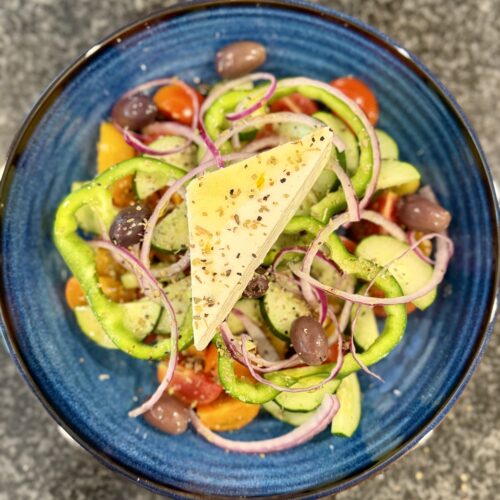 Authentic Greek Village Salad
